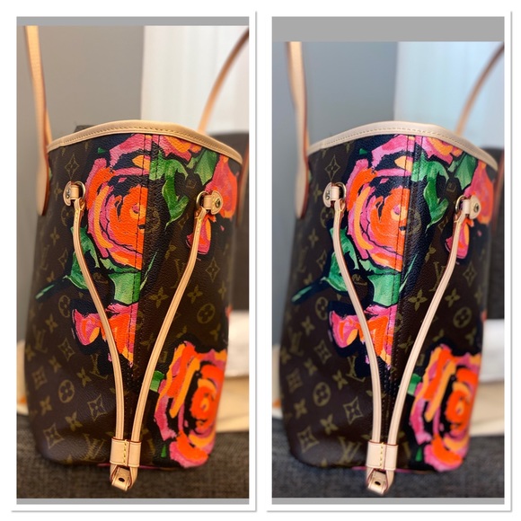 🎈SOLD🎈Louis Vuitton Roses Neverfull MM - Picture 5 of 16